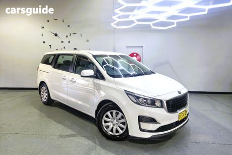 White 2020 Kia Carnival Wagon S