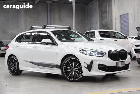 White 2023 BMW 118I Hatchback M Sport