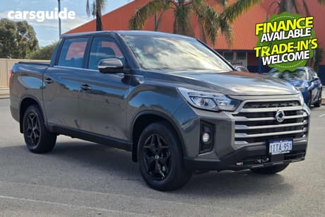 Green 2023 Ssangyong Musso Crew Cab Pickup Ultimate