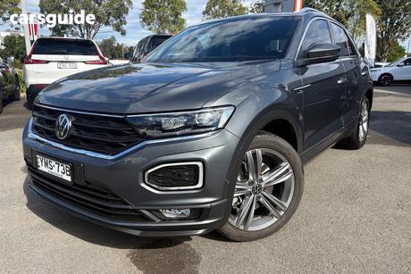 Grey 2021 Volkswagen T-ROC Wagon 140Tsi Sport