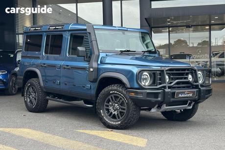 Blue 2025 Ineos Grenadier Wagon Trialmaster Edition