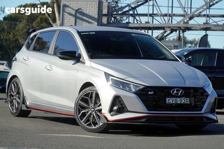 Silver 2021 Hyundai I20 Hatchback N