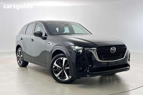 Black 2024 Mazda CX-60 Wagon P50E Azami Phev