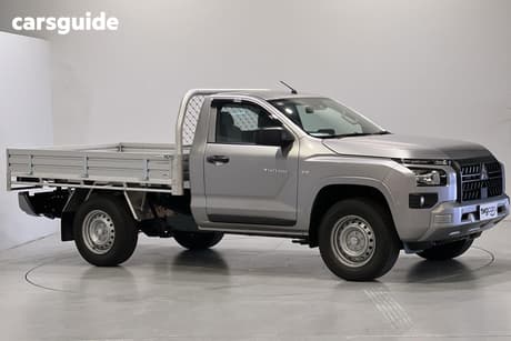 Silver 2025 Mitsubishi Triton Cab Chassis Glx (4X2)