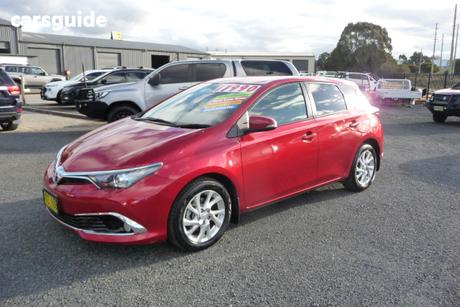 Red 2016 Toyota Corolla Hatchback Ascent Sport