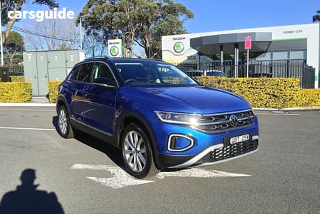 Blue 2025 Volkswagen T-ROC Wagon 110Tsi Style