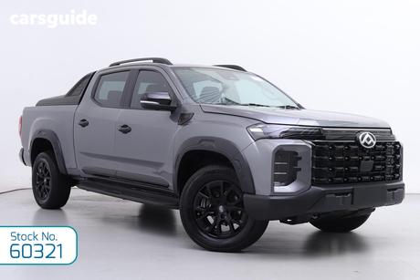 Grey 2024 LDV T60 Double Cab Utility Max Mega Tub (4X4)