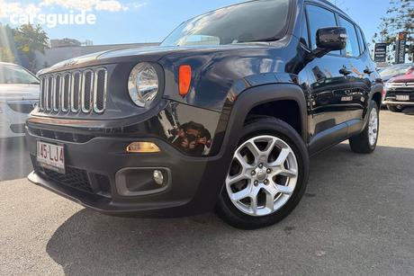 Black 2017 Jeep Renegade Wagon Longitude