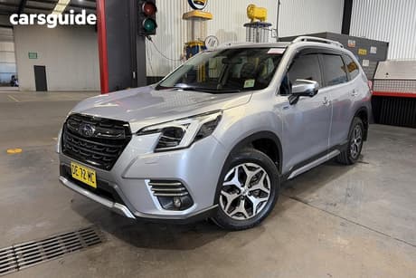 Silver 2023 Subaru Forester Wagon Hybrid L (Awd)