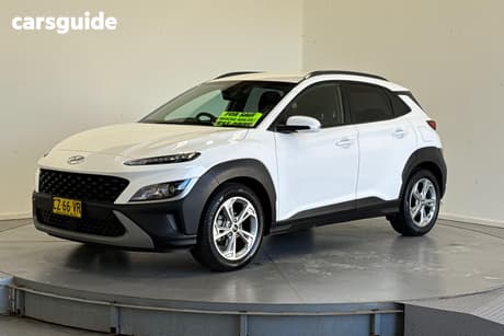 White 2021 Hyundai Kona Wagon Active (Fwd)