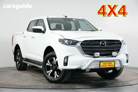 White 2023 Mazda BT-50 Dual Cab Pick-up Xtr (4X4)