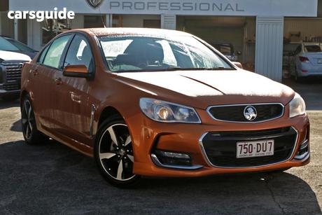 Orange 2017 Holden Commodore Sportswagon Sv6