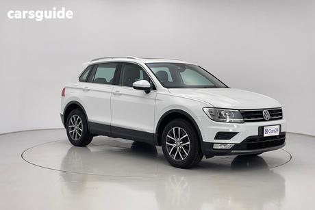White 2016 Volkswagen Tiguan Wagon 132 Tsi Comfortline