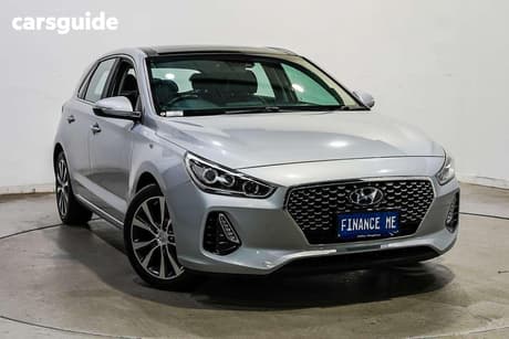 Silver 2020 Hyundai I30 Hatchback Premium