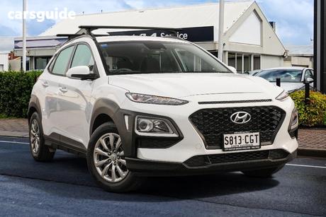 White 2020 Hyundai Kona Wagon Go (Fwd)