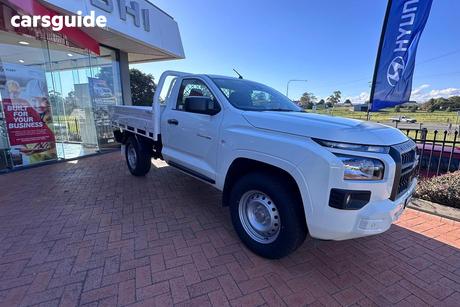 White 2025 Mitsubishi Triton Cab Chassis Glx (4X2)