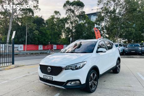 White 2018 MG ZS Wagon Excite