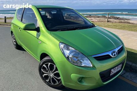 Green 2011 Hyundai I20 Hatchback Active