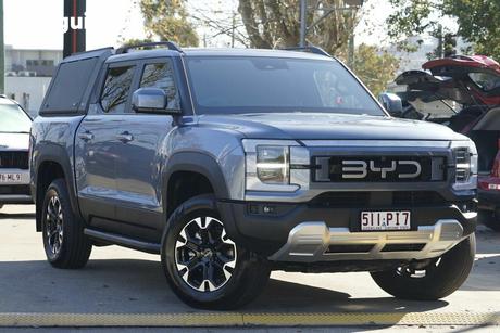 Blue 2025 BYD Shark 6 Dual Cab Utility Dual Motor Premium