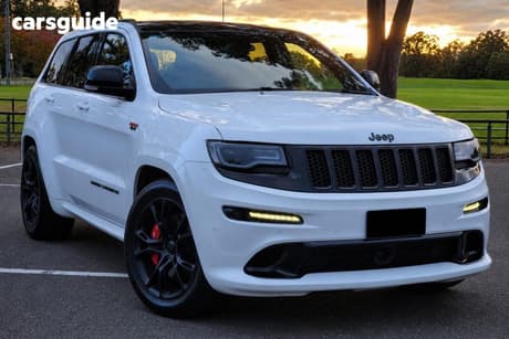 White 2014 Jeep Grand Cherokee Wagon Srt 8 (4X4)