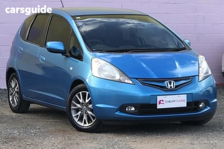 Blue 2010 Honda Jazz Hatchback Gli