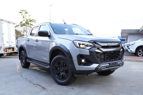 Silver 2025 Isuzu D-MAX Crew Cab Utility X-Terrain (4X4)