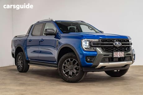 Blue 2024 Ford Ranger Double Cab Pick Up Wildtrak 2.0 (4X4)