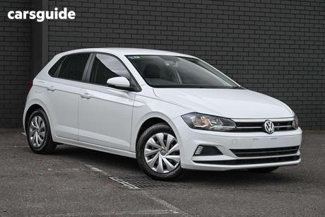 White 2020 Volkswagen Polo Hatchback 70 Tsi Trendline