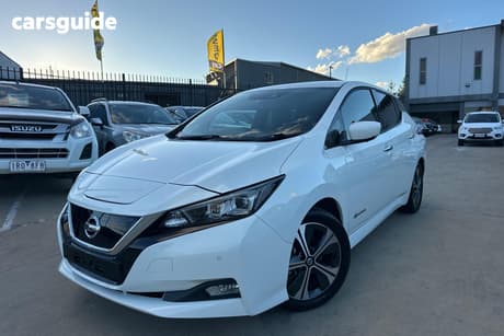 White 2019 Nissan Leaf Hatchback