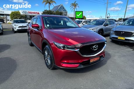 Red 2017 Mazda CX-5 Wagon Maxx Sport (4X4)