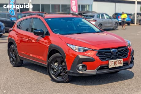 Orange 2024 Subaru Crosstrek Wagon Awd 2.0L