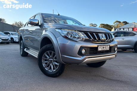 Grey 2018 Mitsubishi Triton Dual Cab Utility Gls (4X4)