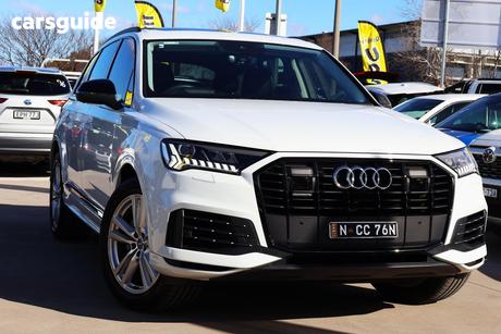 White 2020 Audi Q7 Wagon 50 Tdi Quattro