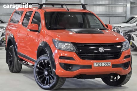 Orange 2019 Holden Colorado Crew Cab Pickup Ls-X (4X4)
