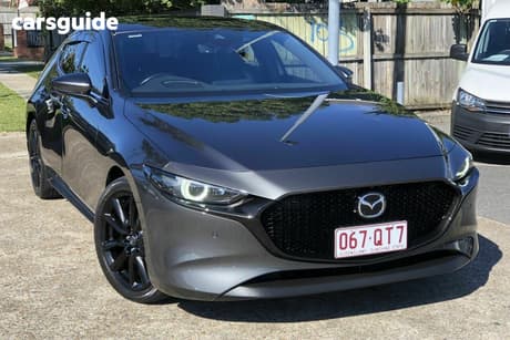 Grey 2023 Mazda 3 Hatchback G25 Astina