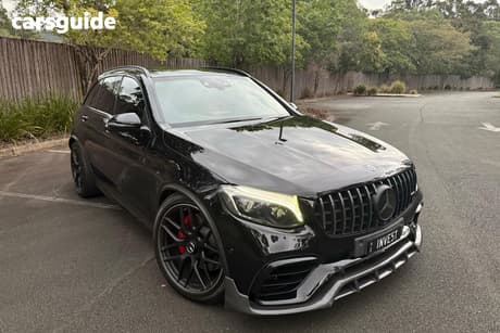 Black 2019 Mercedes-Benz GLC-Class SUV 63 S 253 MY19