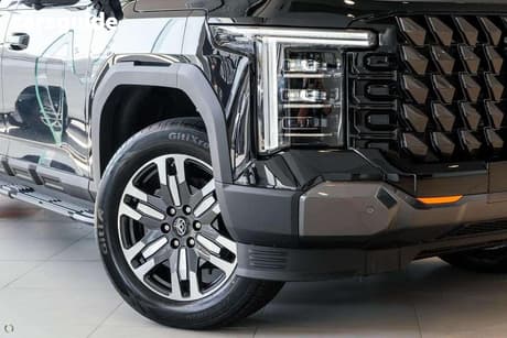 Black 2026 LDV Terron 9 Double Cab Pick Up Evolve