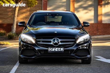 Black 2016 Mercedes-Benz C350 Sedan E