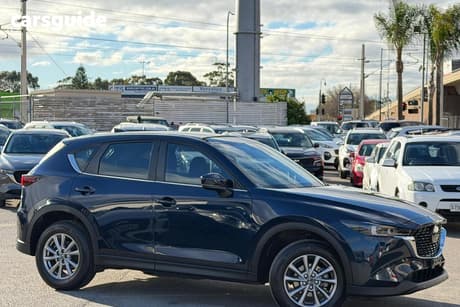 Blue 2023 Mazda CX-5 Wagon G25 Maxx Sport (Fwd)