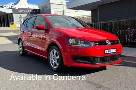 Red 2014 Volkswagen Polo Hatchback 77 Tsi Comfortline