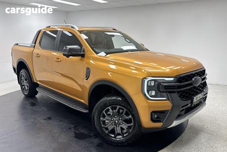 Yellow 2024 Ford Ranger Double Cab Pick Up Wildtrak 2.0 (4X4)