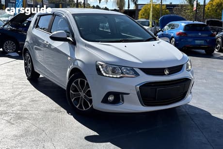 White 2017 Holden Barina Hatchback Cd