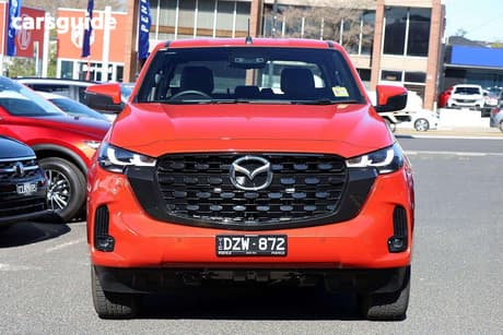 Red 2025 Mazda BT-50 Dual Cab Pick-up Gt (4X4)