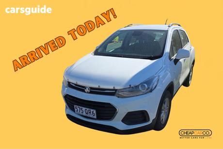 White 2017 Holden Trax Wagon Ls
