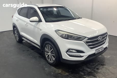 White 2015 Hyundai Tucson Wagon Active X (Fwd)