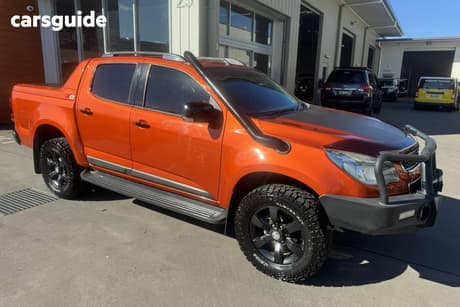 Orange 2015 Holden Colorado Crew Cab Pickup Z71 (4X4)