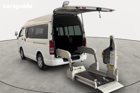 White 2011 Toyota HiAce Commercial WELCAB