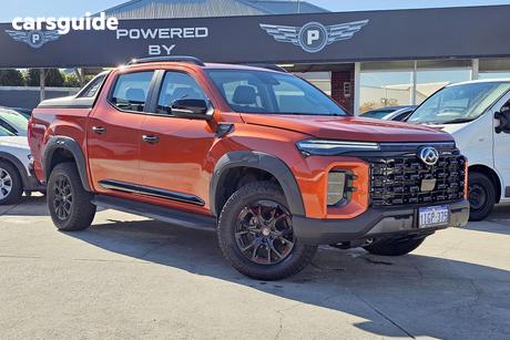 Orange 2024 LDV T60 Double Cab Utility Max Plus (4X4)