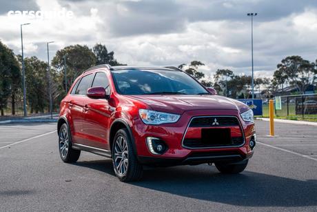 Red 2015 Mitsubishi ASX Wagon Xls (2Wd)