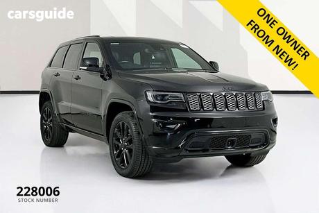 Black 2021 Jeep Grand Cherokee Wagon Night Eagle (4X4)